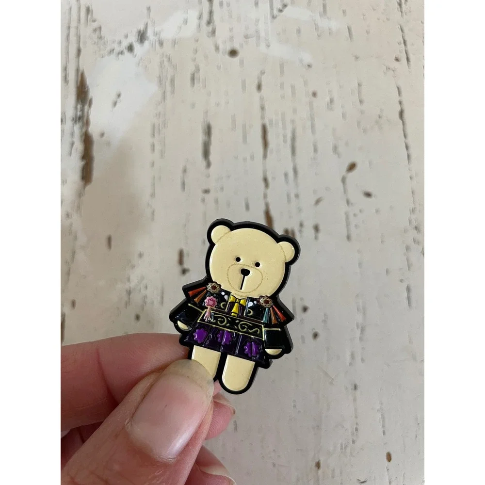 Blackpink Starbucks Bearista Pin Set 3pc INCOMPLETE Enamel Thailand K-Pop Pins
